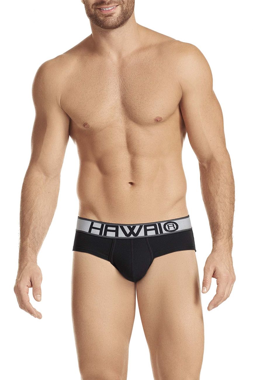 HAWAI 41962 Cotton Briefs Black