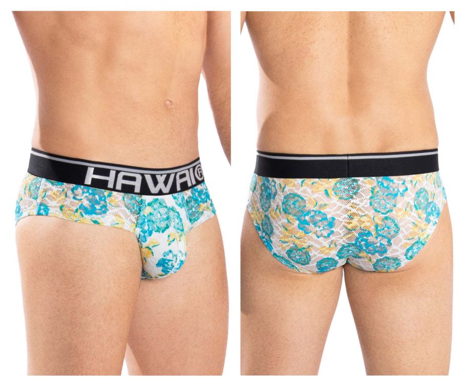 HAWAI 42050 Assorted Colors Briefs Turquoise