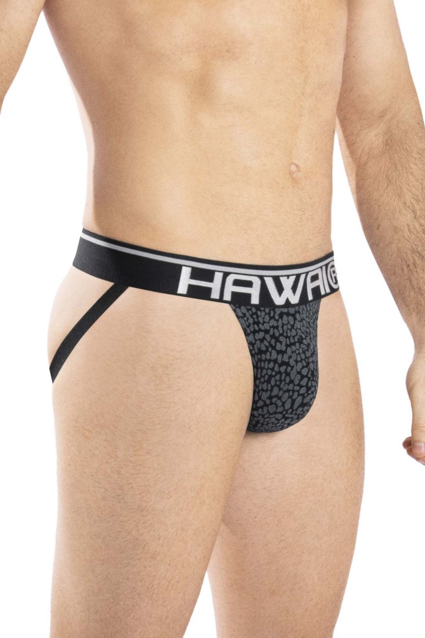 HAWAI 42052 Assorted Colors Jockstrap Black