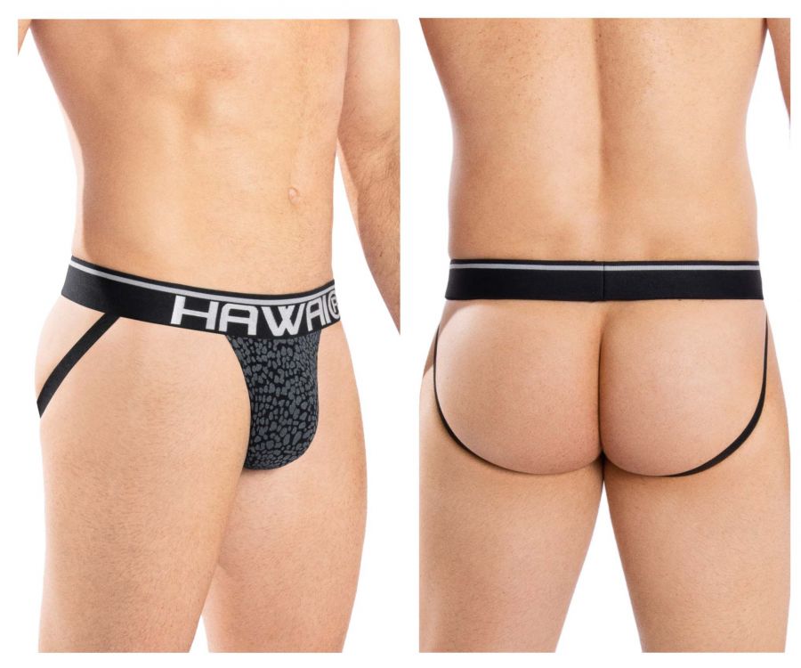 HAWAI 42052 Assorted Colors Jockstrap Black