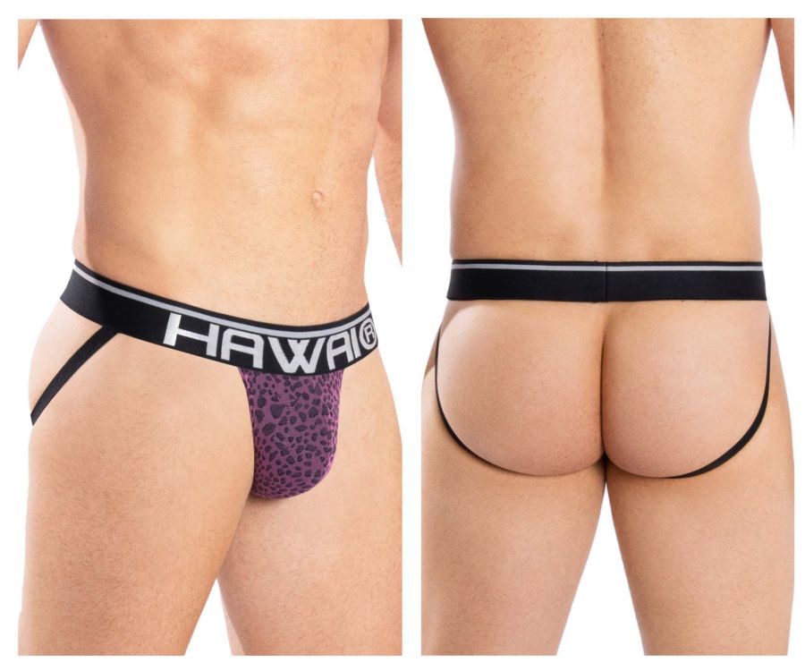 HAWAI 42052 Assorted Colors Jockstrap Magenta