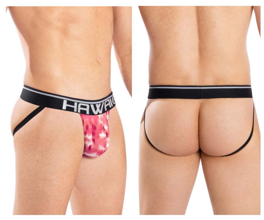 HAWAI 42052 Assorted Colors Jockstrap Red