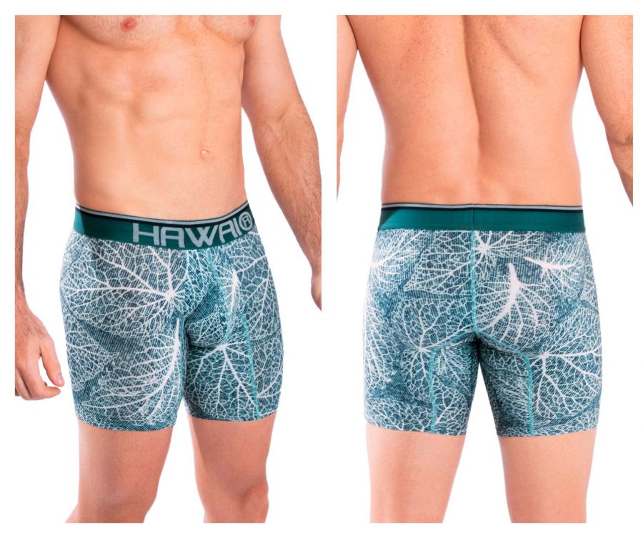 HAWAI 42104 Printed Boxer Briefs Green