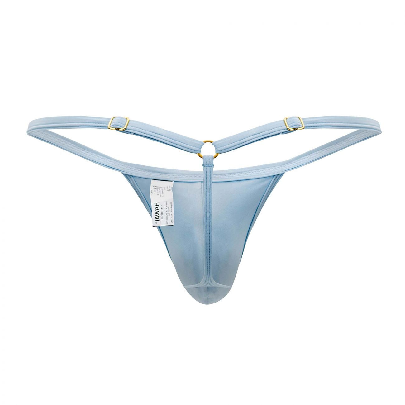HAWAI 42140 Solid Mens G-String Light Blue