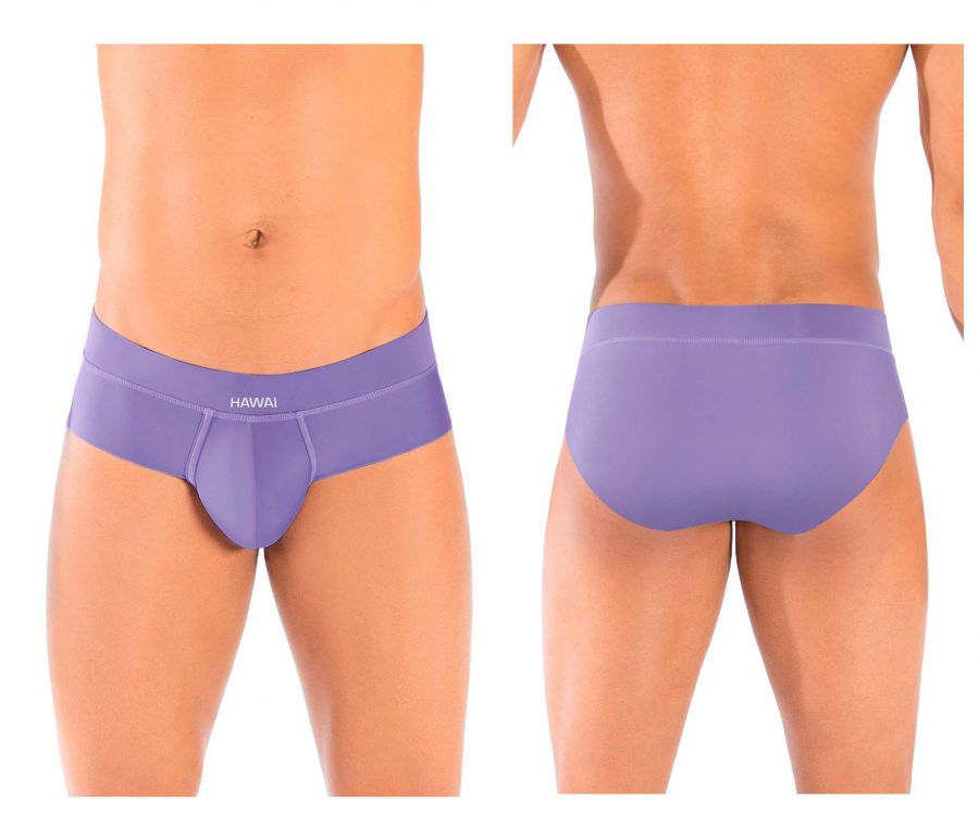 HAWAI 42141 Solid Hip Briefs Amethyst