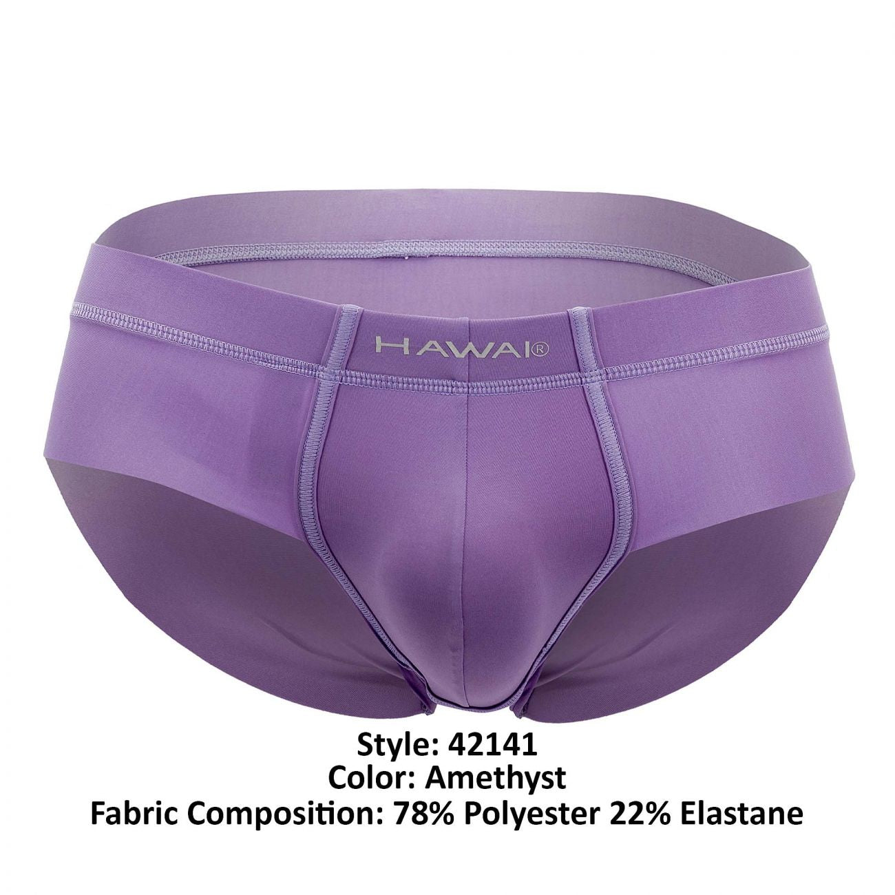 HAWAI 42141 Solid Hip Briefs Amethyst