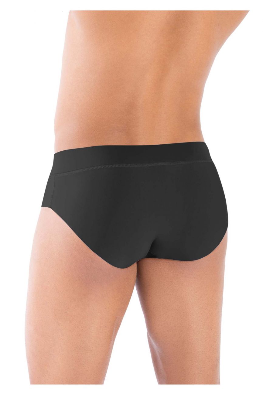 HAWAI 42141 Solid Hip Briefs Black