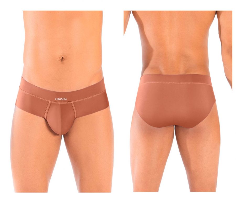 HAWAI 42141 Solid Hip Briefs Caramel