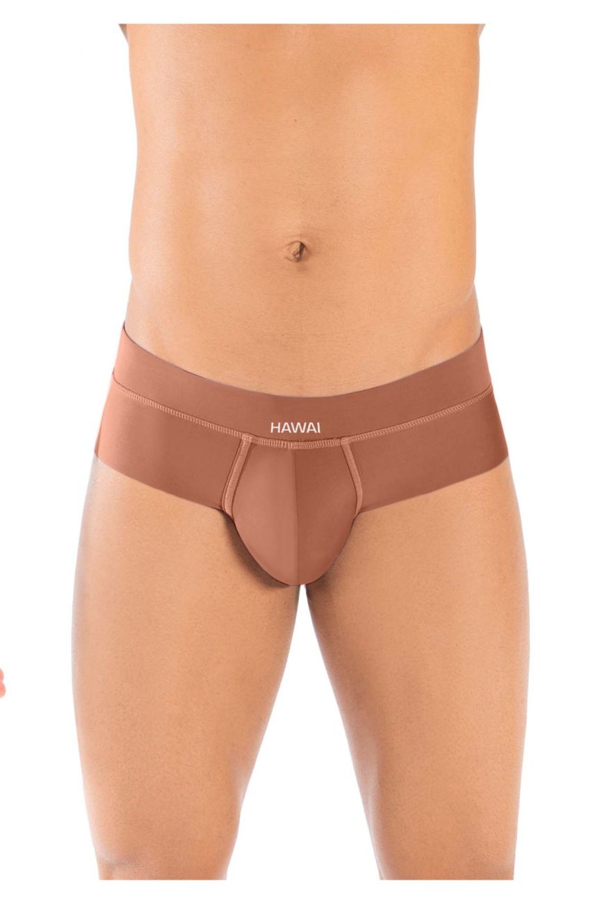 HAWAI 42141 Solid Hip Briefs Caramel