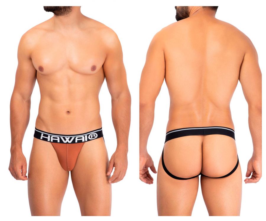 HAWAI 42166 Microfiber Jockstrap Amber