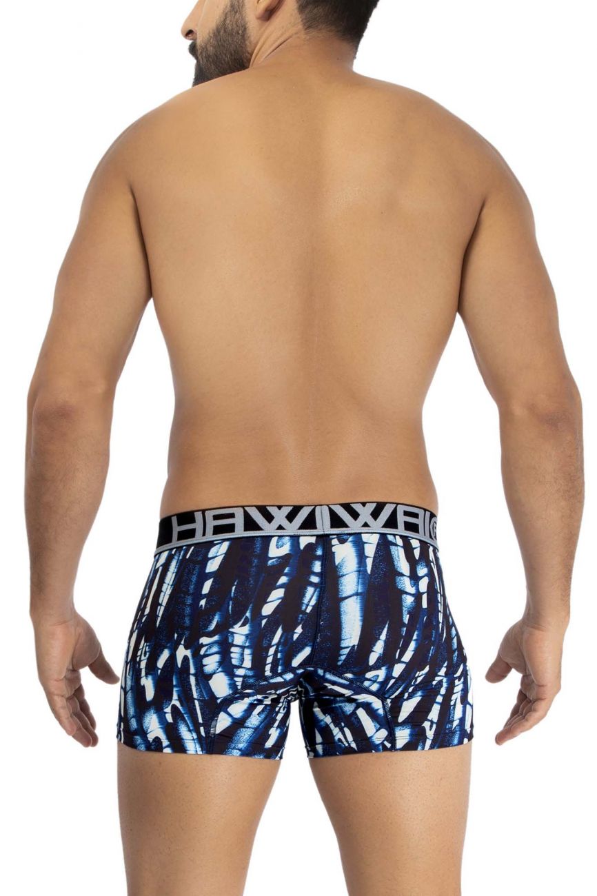 HAWAI 42172 Printed Trunks Dark Blue