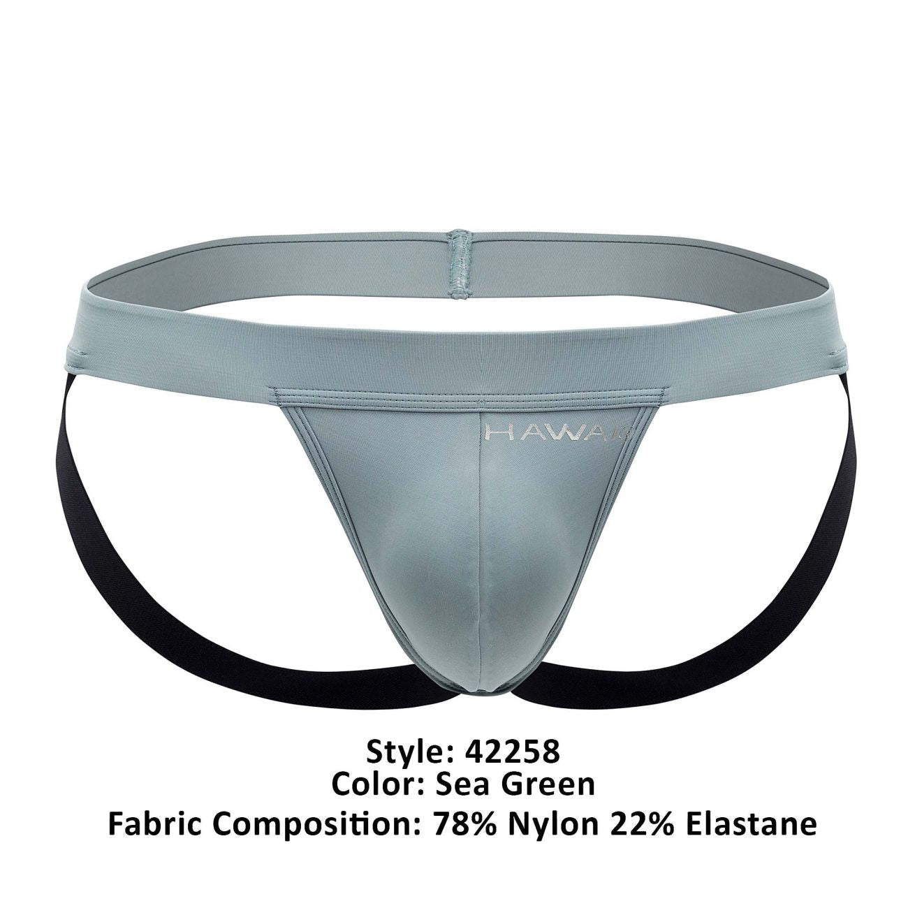 HAWAI 42258 Microfiber Jockstrap Sea Green