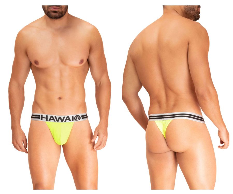 HAWAI 42267 Microfiber Thongs Neon Green