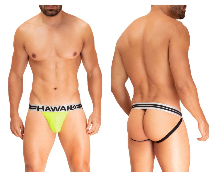 HAWAI 42268 Microfiber Jockstrap Neon Geen