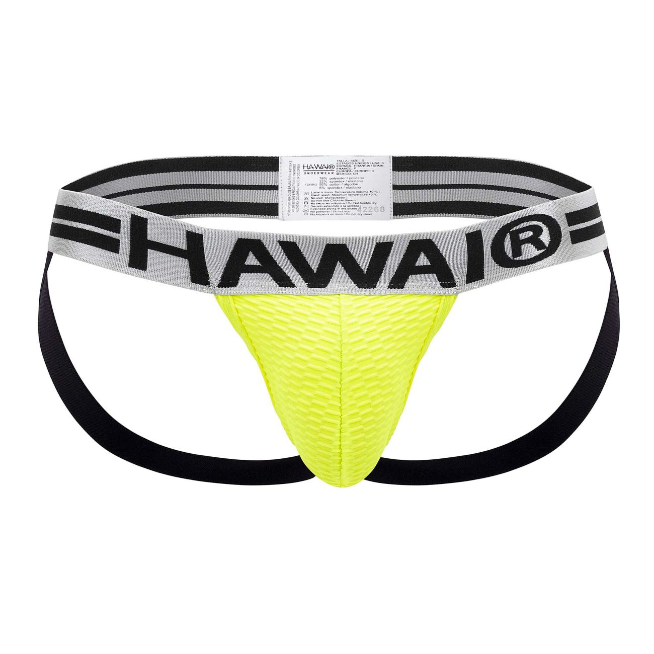 HAWAI 42268 Microfiber Jockstrap Neon Geen