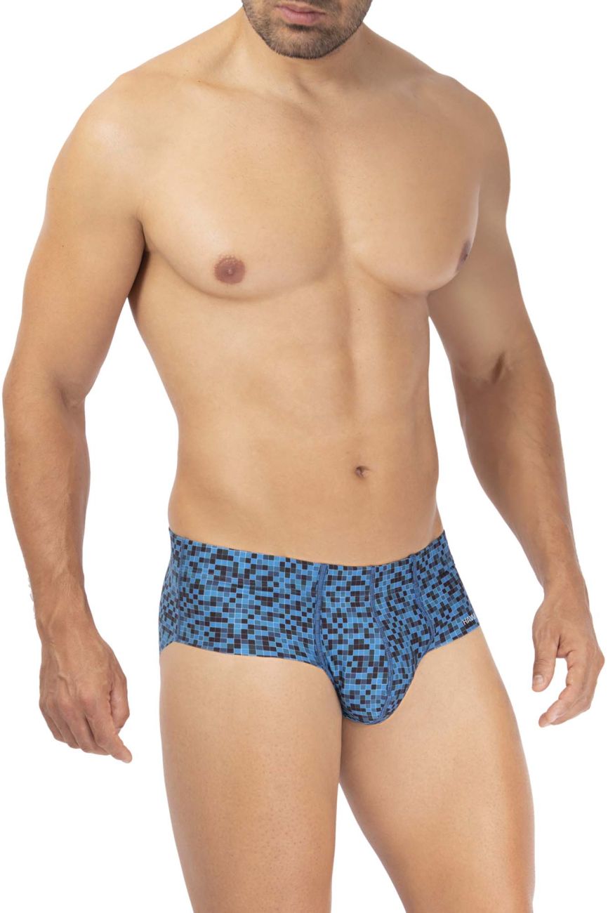 HAWAI 42327 Microfiber Briefs Blue