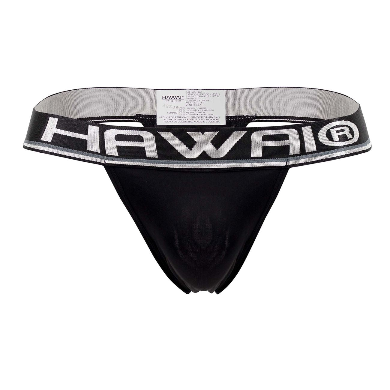 JCSTK - HAWAI 42338 Microfiber Thongs Black