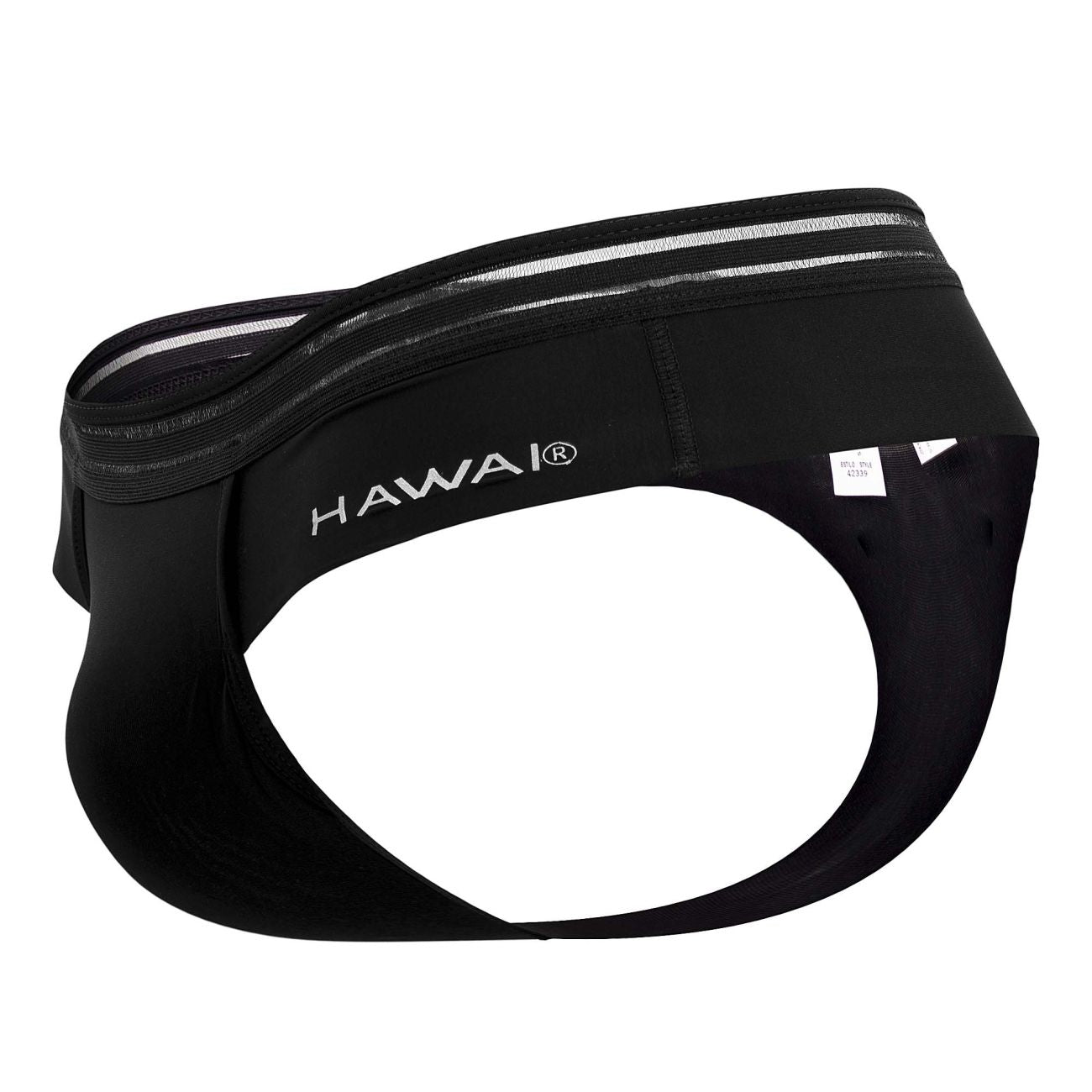 HAWAI 42339 Microfiber Thongs Black