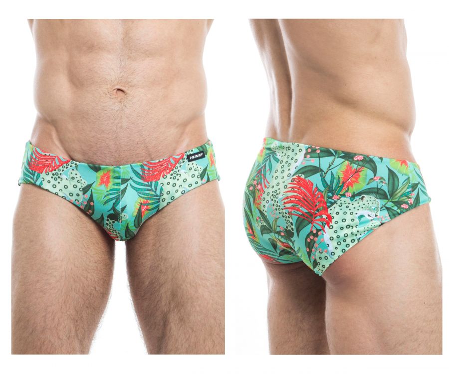 HUNK2 SB20191E AmazoniaÃ‚Â² Reversible Swim Briefs