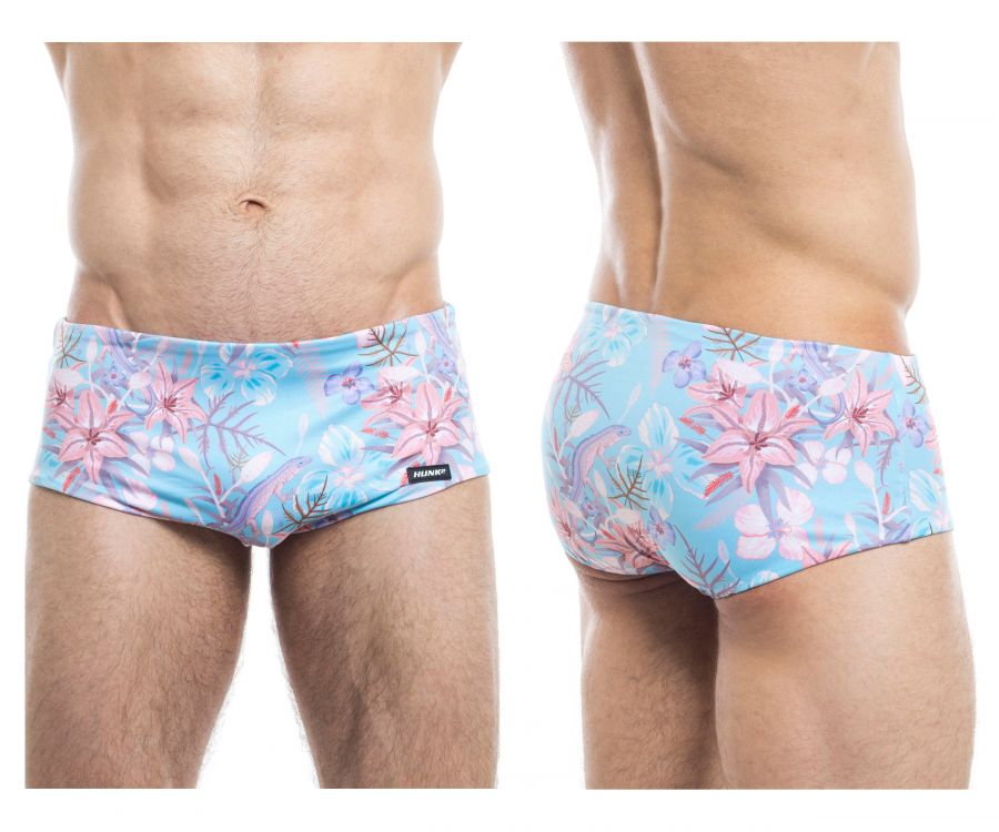 HUNK2 ST20191A LezardÃ‚Â² Reversible Swim Trunks