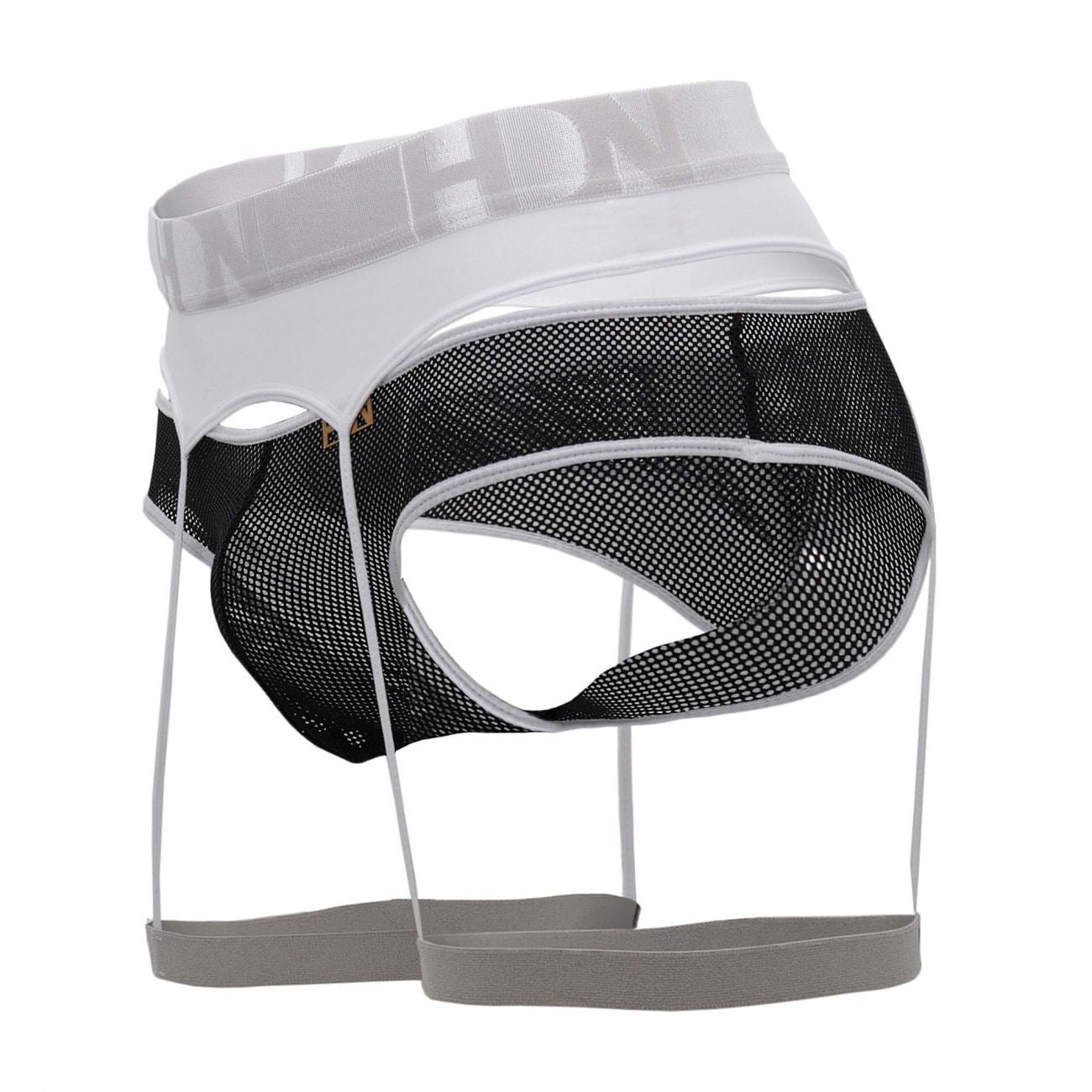 Hidden 953 Garterbelt Briefs White