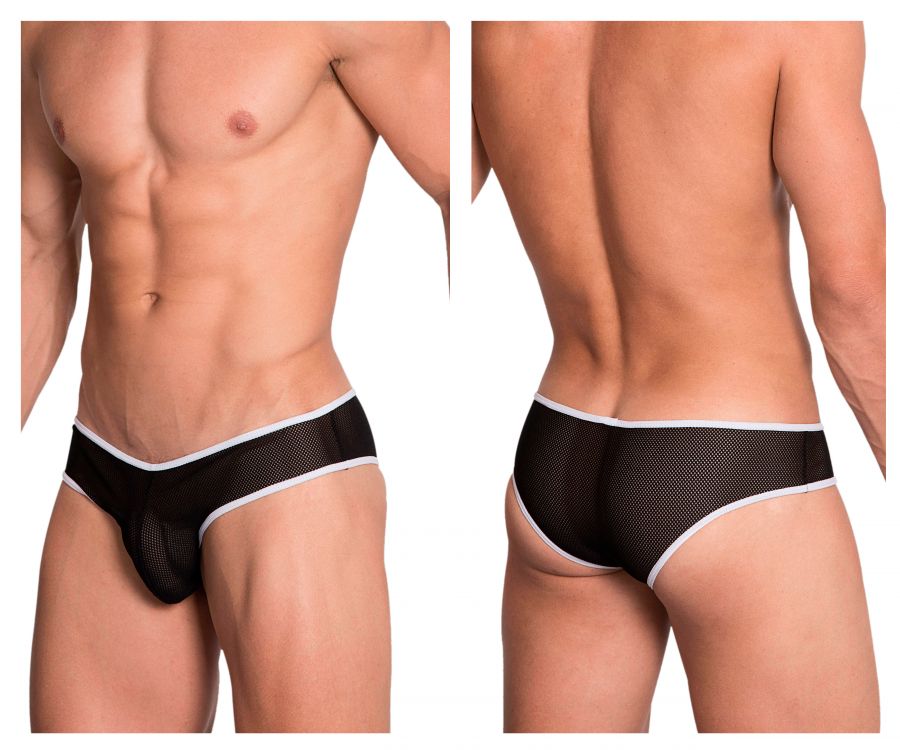 Hidden 955 Mesh Briefs Black/White