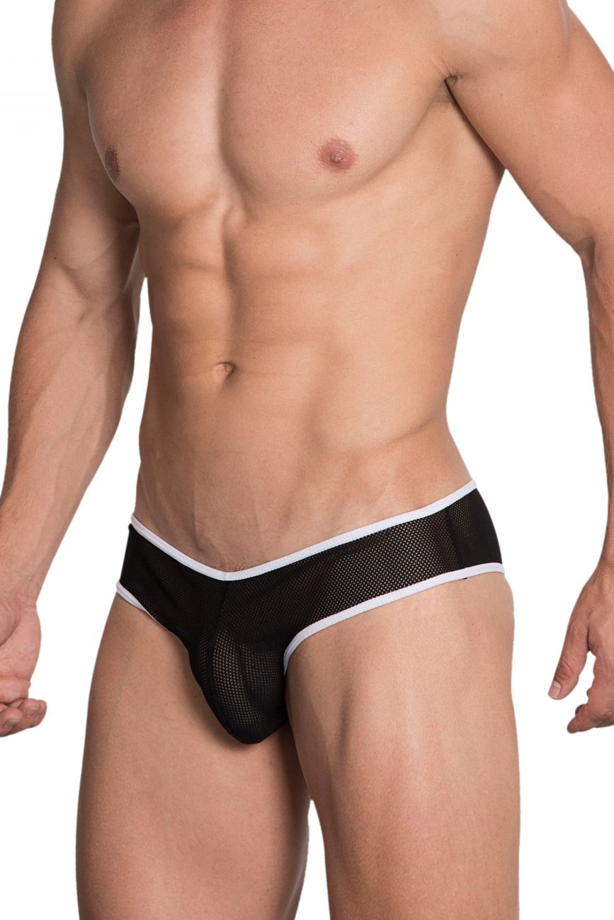 Hidden 955 Mesh Briefs Black/White