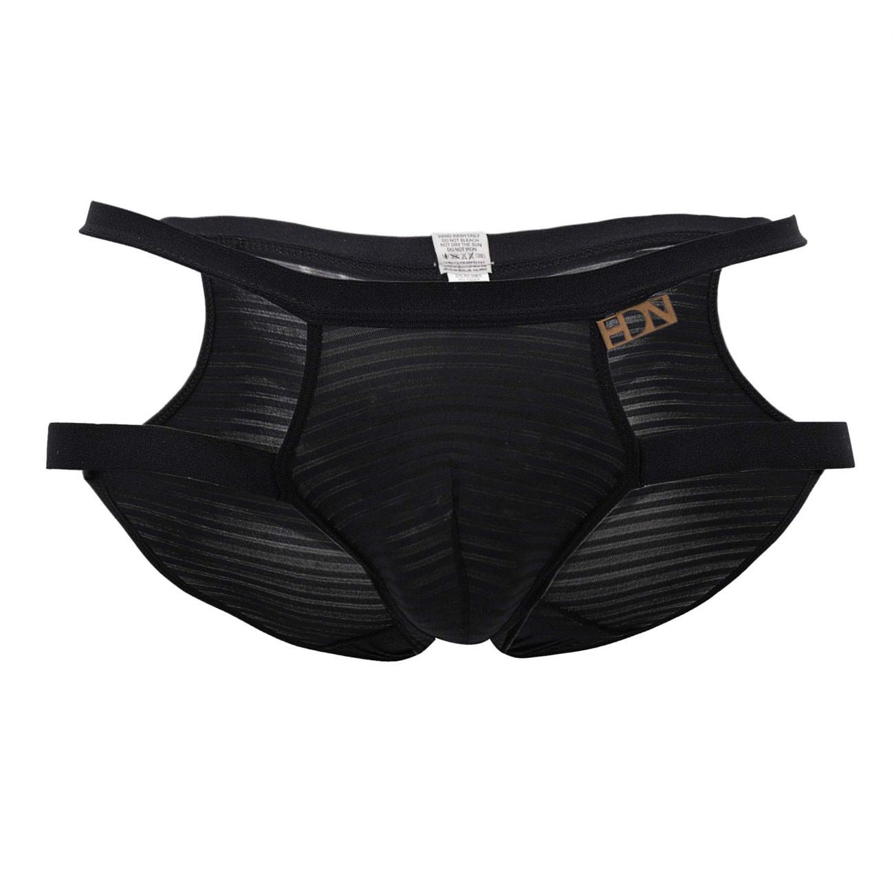 Hidden 958 Open Side Briefs Black