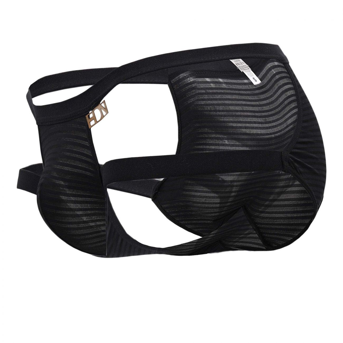 Hidden 958 Open Side Briefs Black