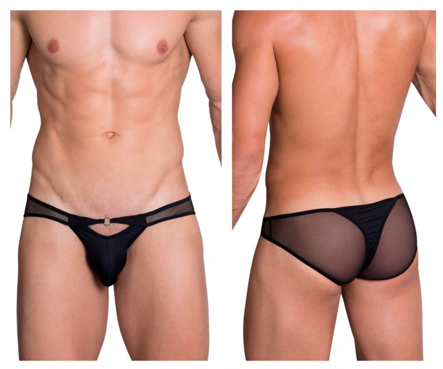 Hidden 960 Mesh Bikini-Thong Black