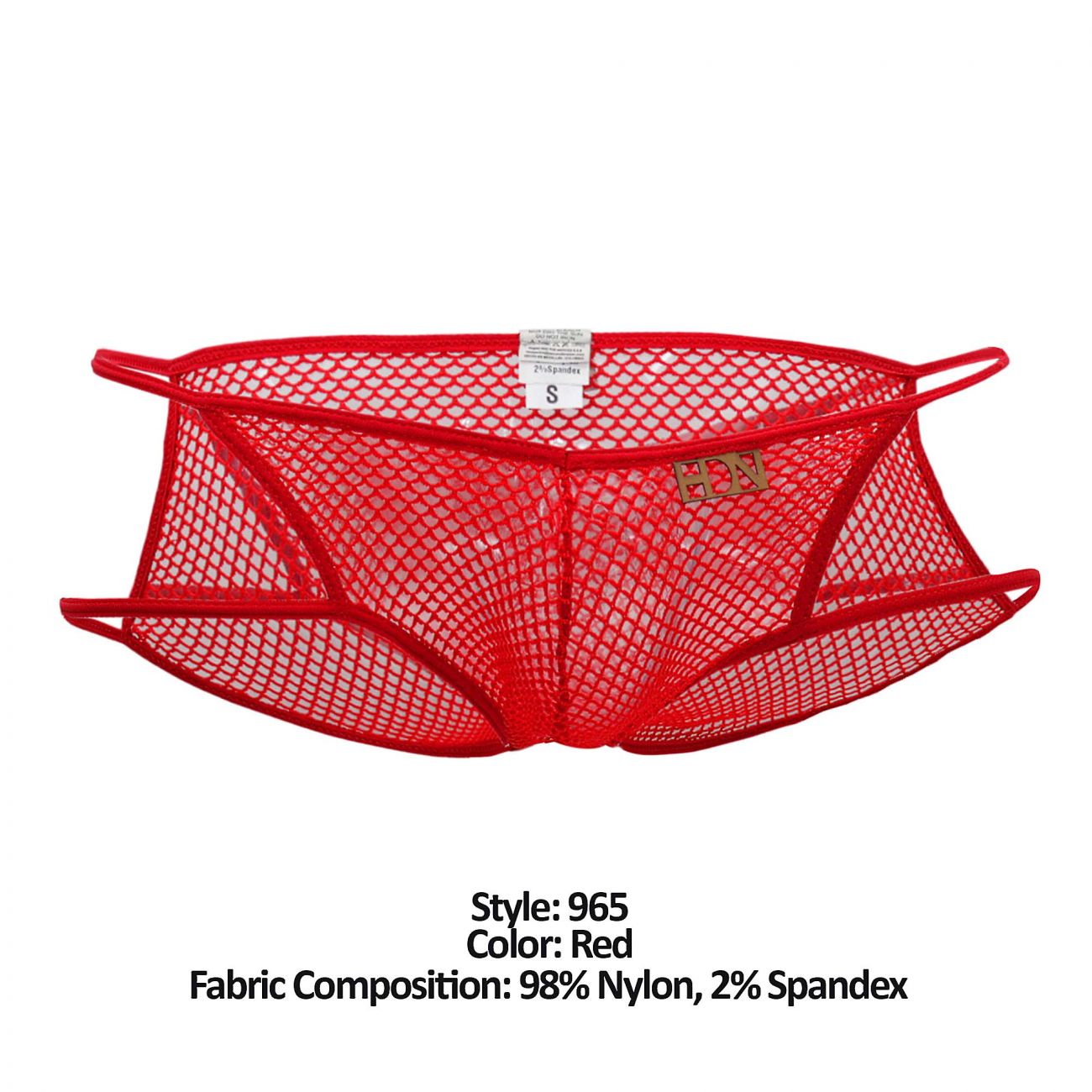 Hidden 965 Open Side Briefs Red