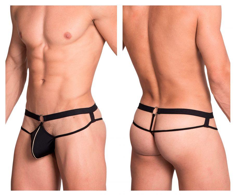 Hidden 967 Thongs Black