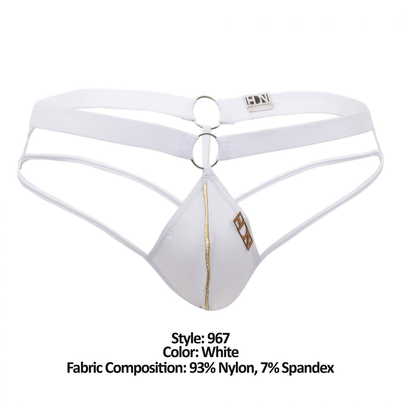 Hidden 967 Thongs White