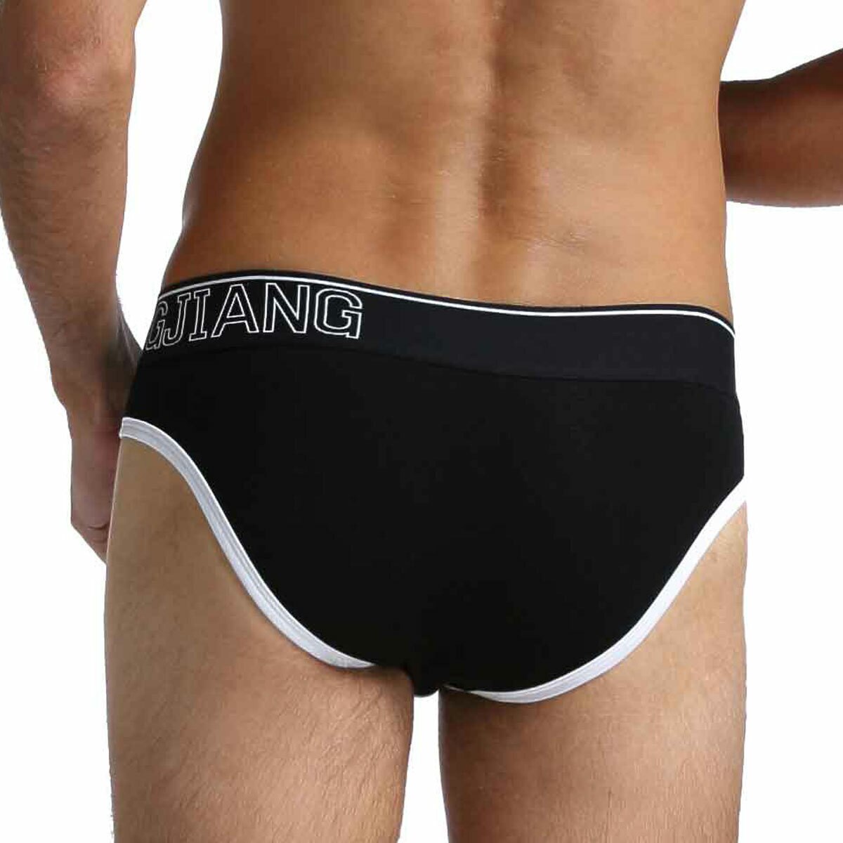 SALE - Mens Formal Black Tie Briefs
