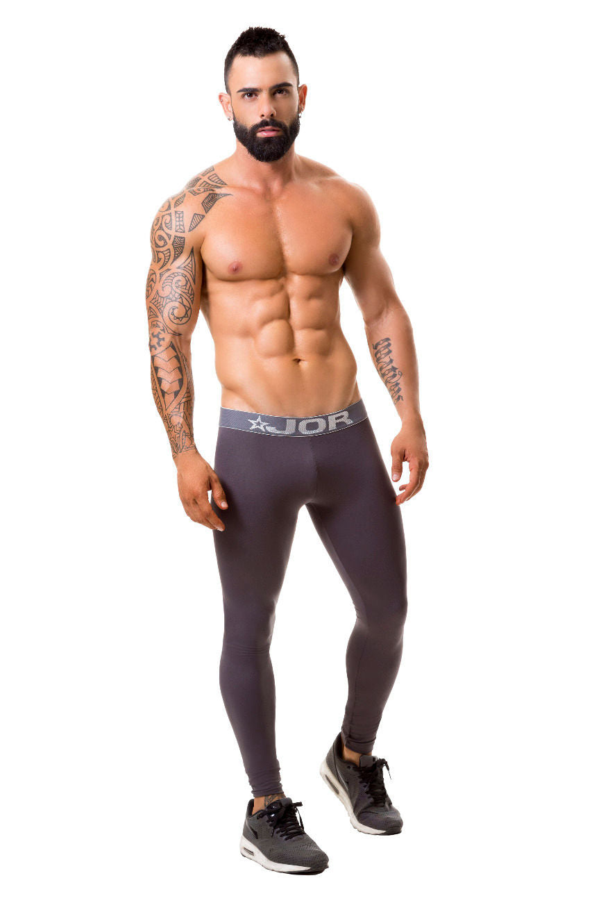 JOR 0375 Fitness Athletic Pants Gray