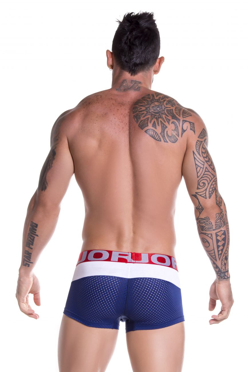 JOR 0703 Folk Swim Trunks Blue