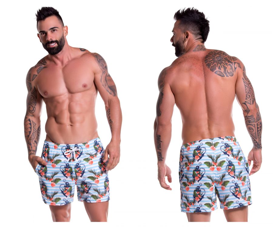 JOR 0780 Aqua Short Swim Trunks
