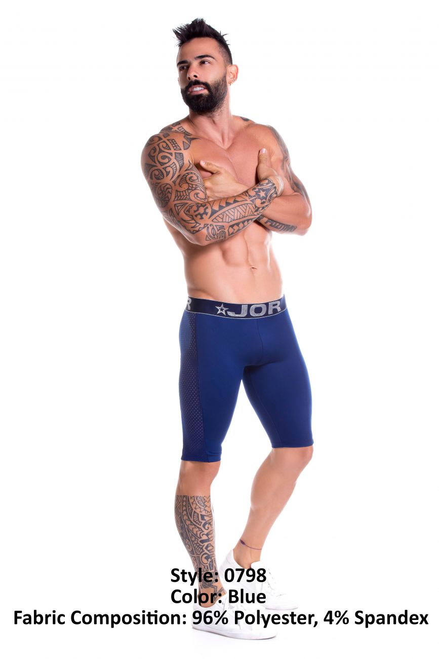 JOR 0798 Prix Athletic Shorts Blue
