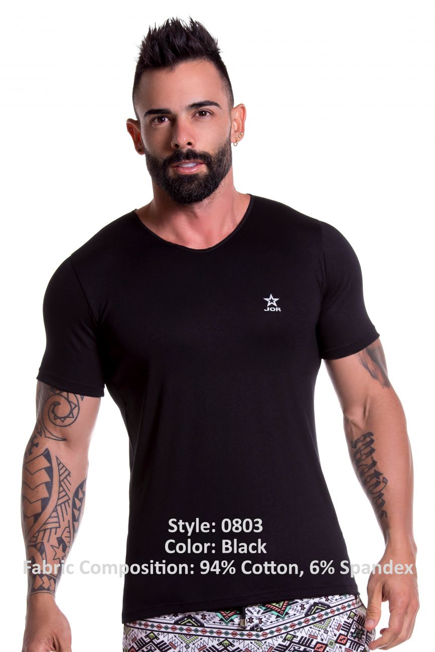 JOR 0803 Bassic T-Shirt Black