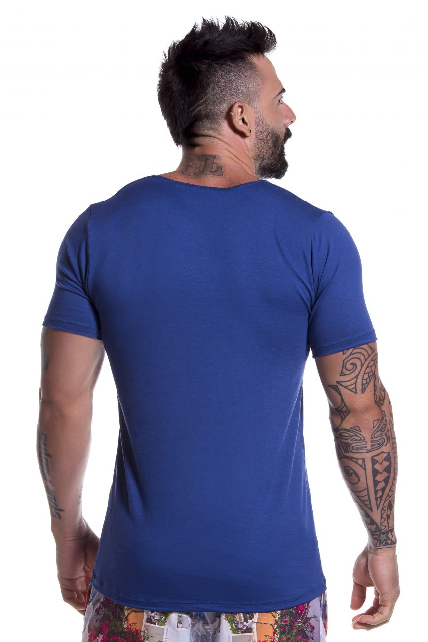 JOR 0803 Bassic T-Shirt Blue
