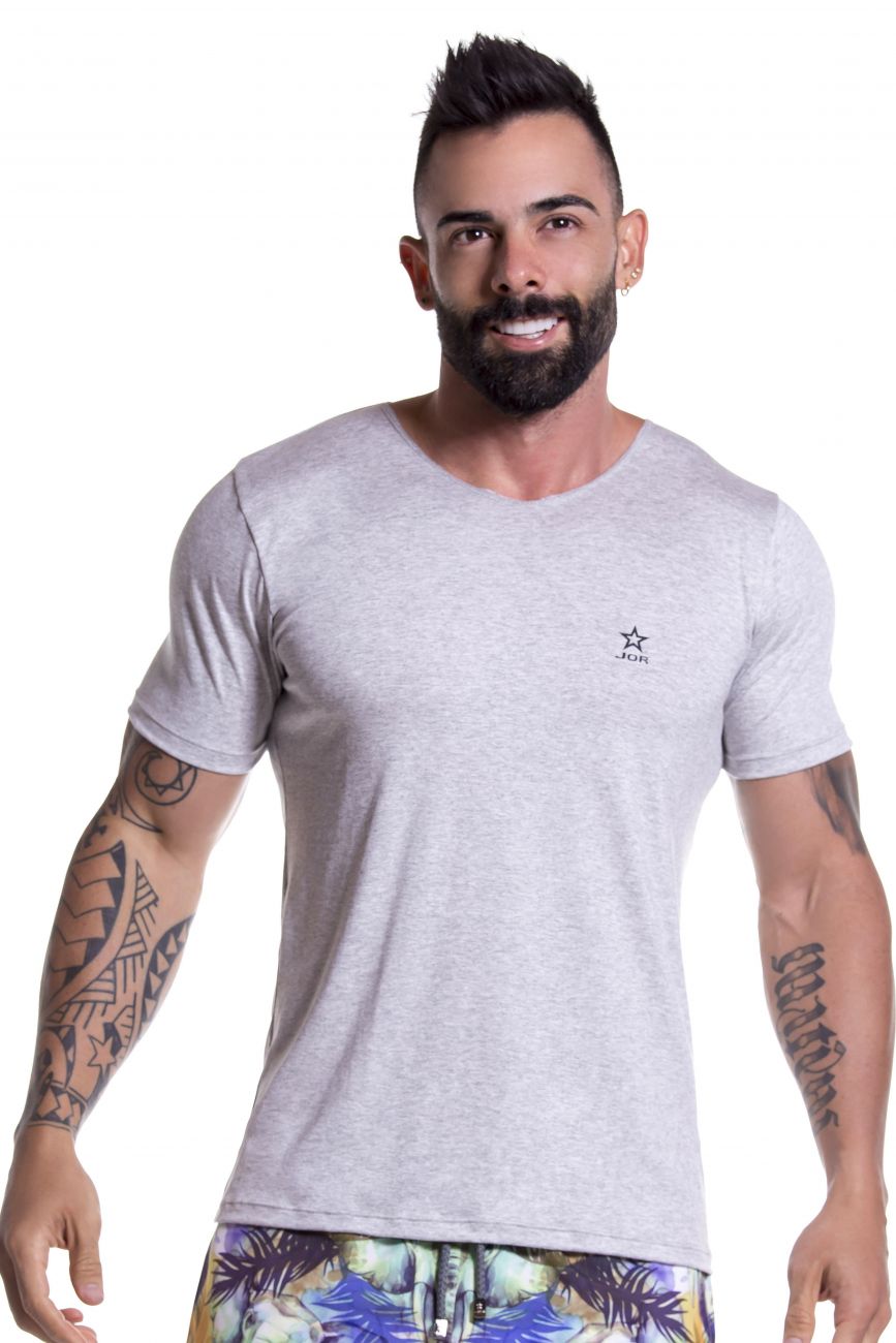 JOR 0803 Bassic T-Shirt Gray