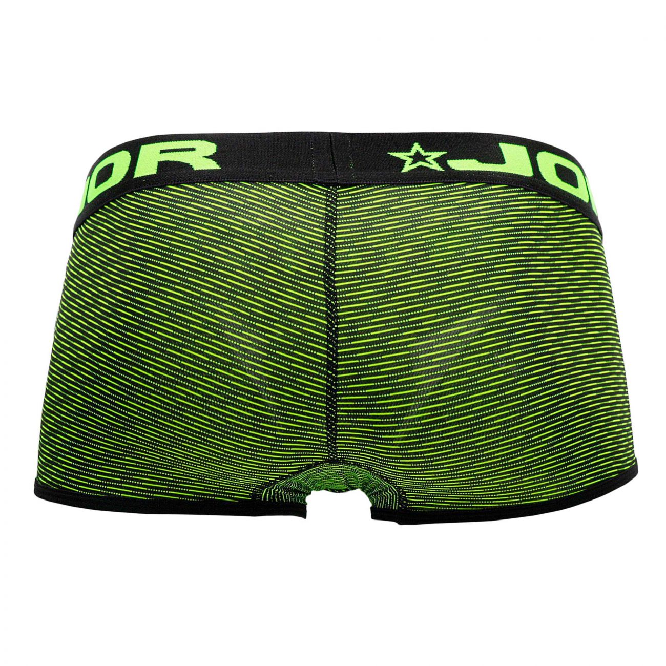 JOR 0817 Neon Boxer Briefs Black & Green