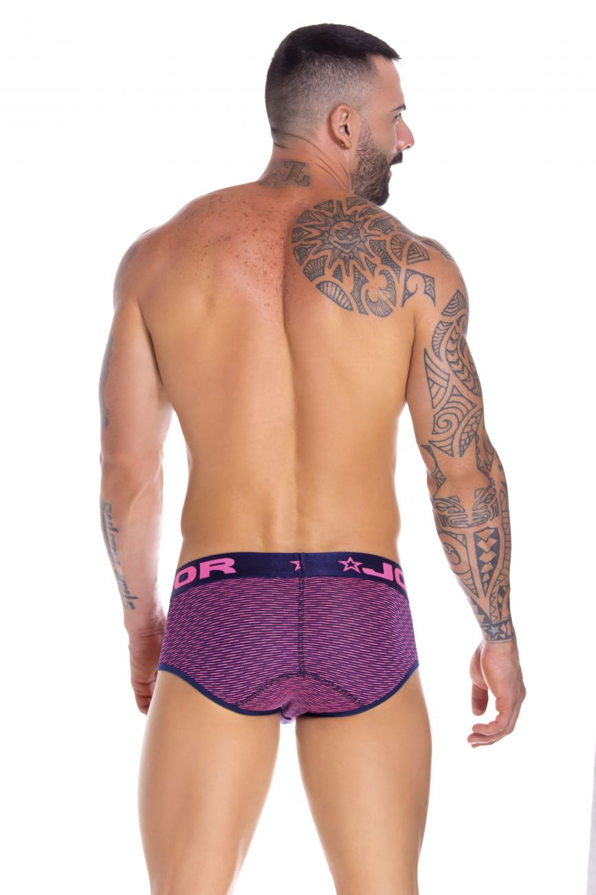 JOR 0818 Neon Briefs Blue & Pink