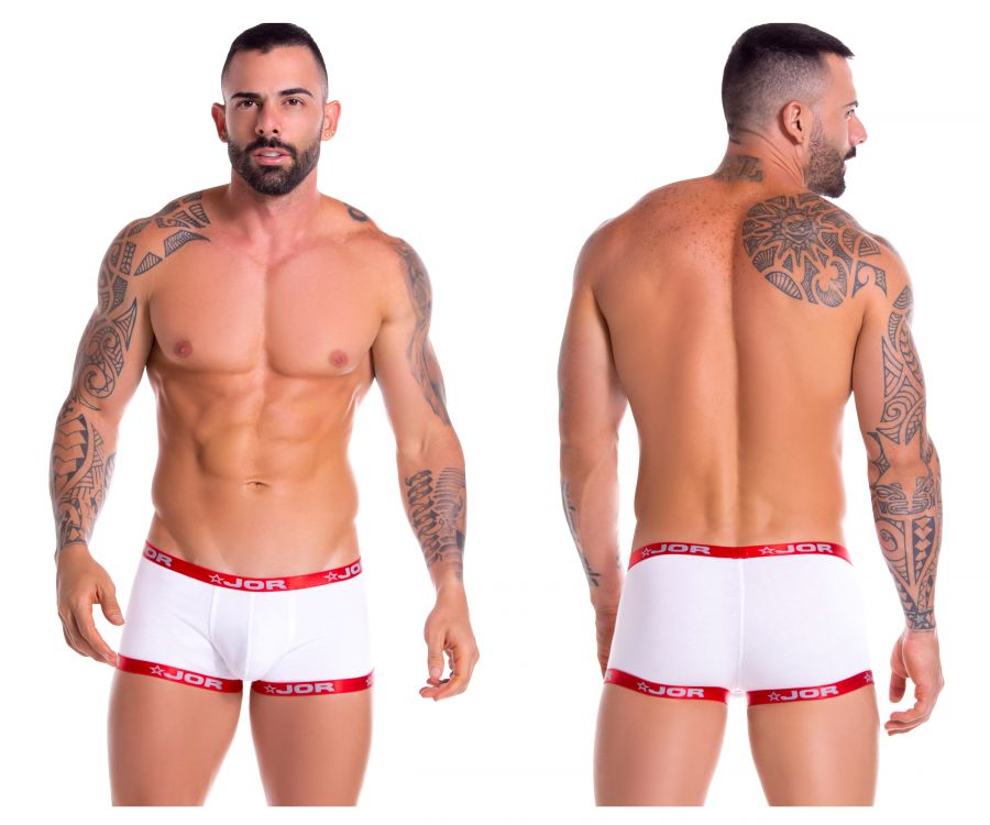 JOR 0850 Power Boxer Briefs White
