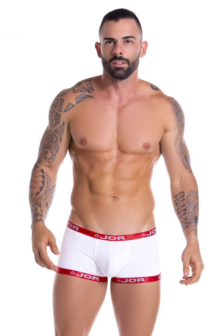JOR 0850 Power Boxer Briefs White