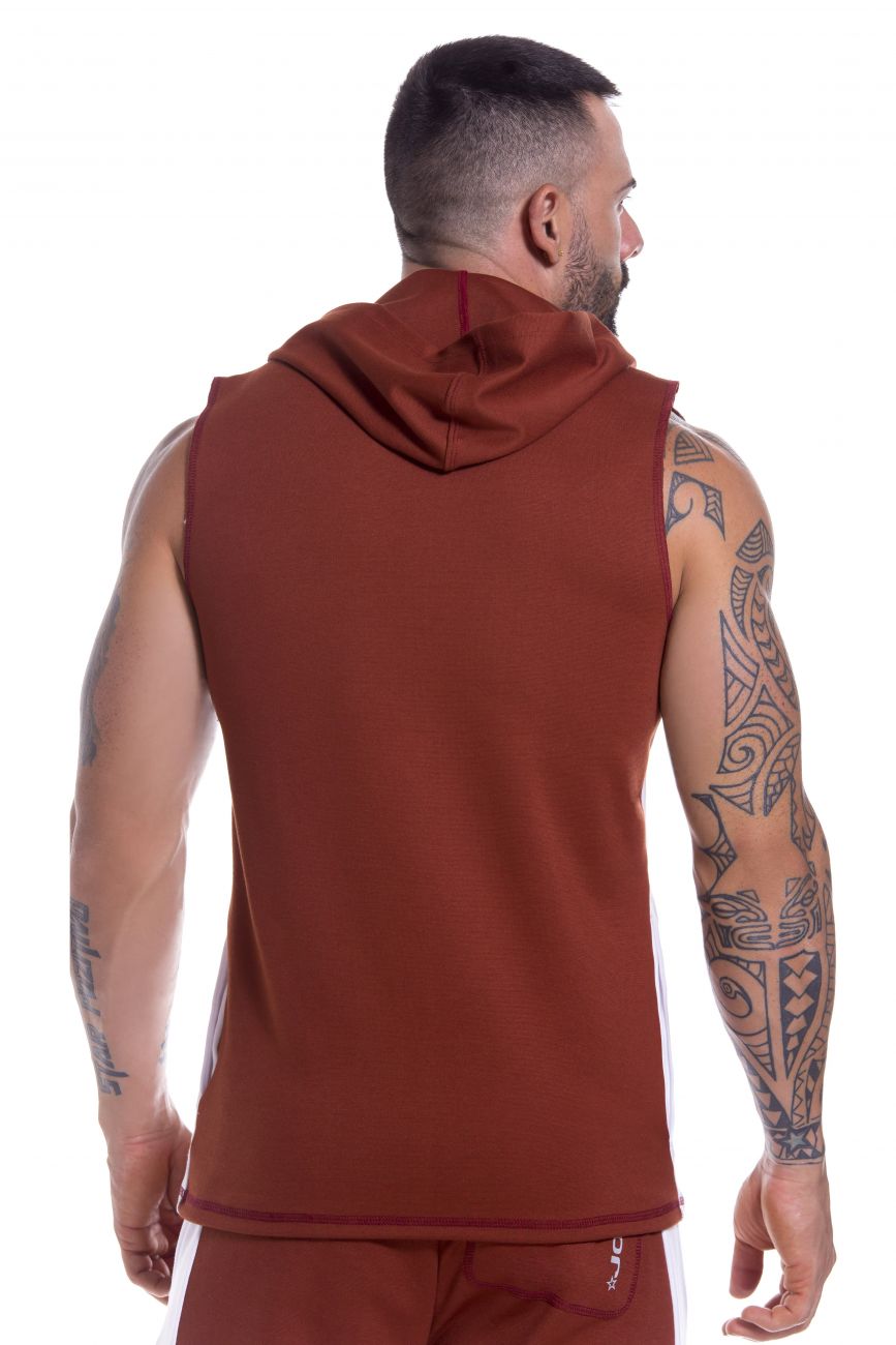JOR 0919 Milan Hoodie Terracotta