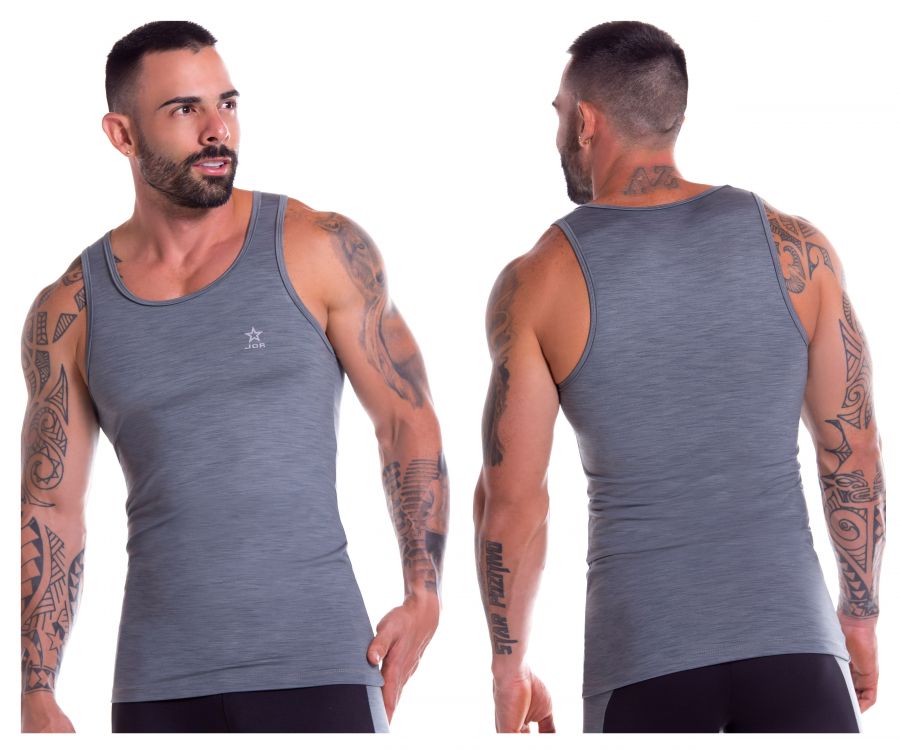 JOR 0927 York Tank Top Gray