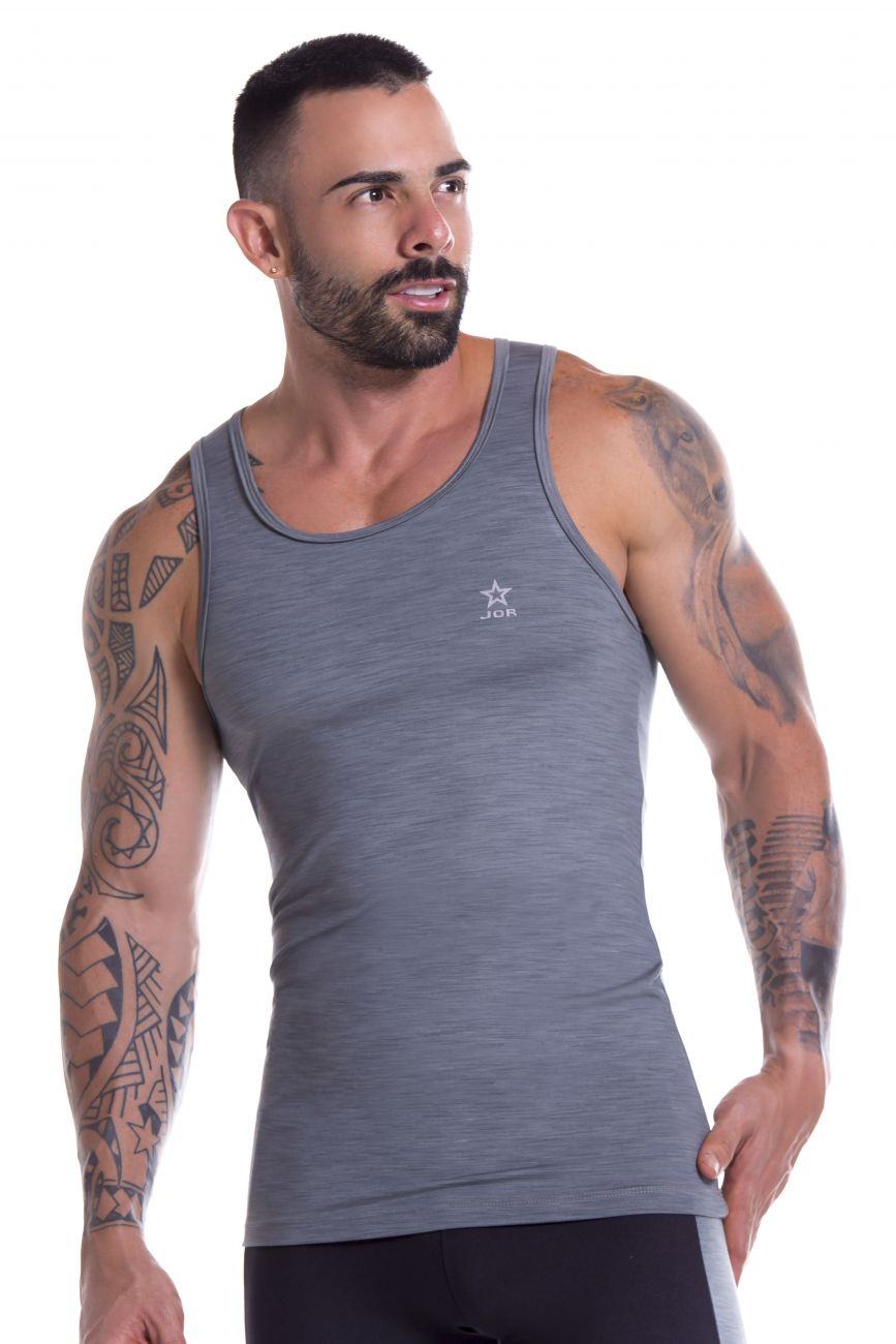 JOR 0927 York Tank Top Gray