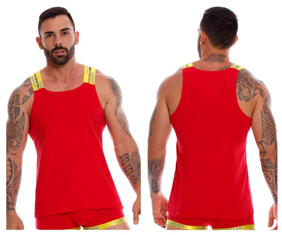 JOR 0943 Power Tank Top Red