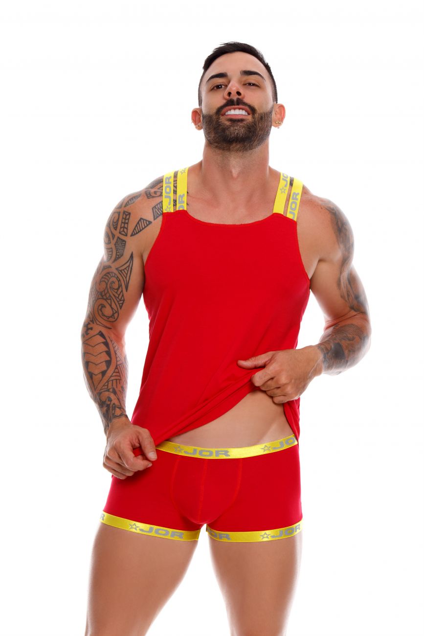 JOR 0943 Power Tank Top Red